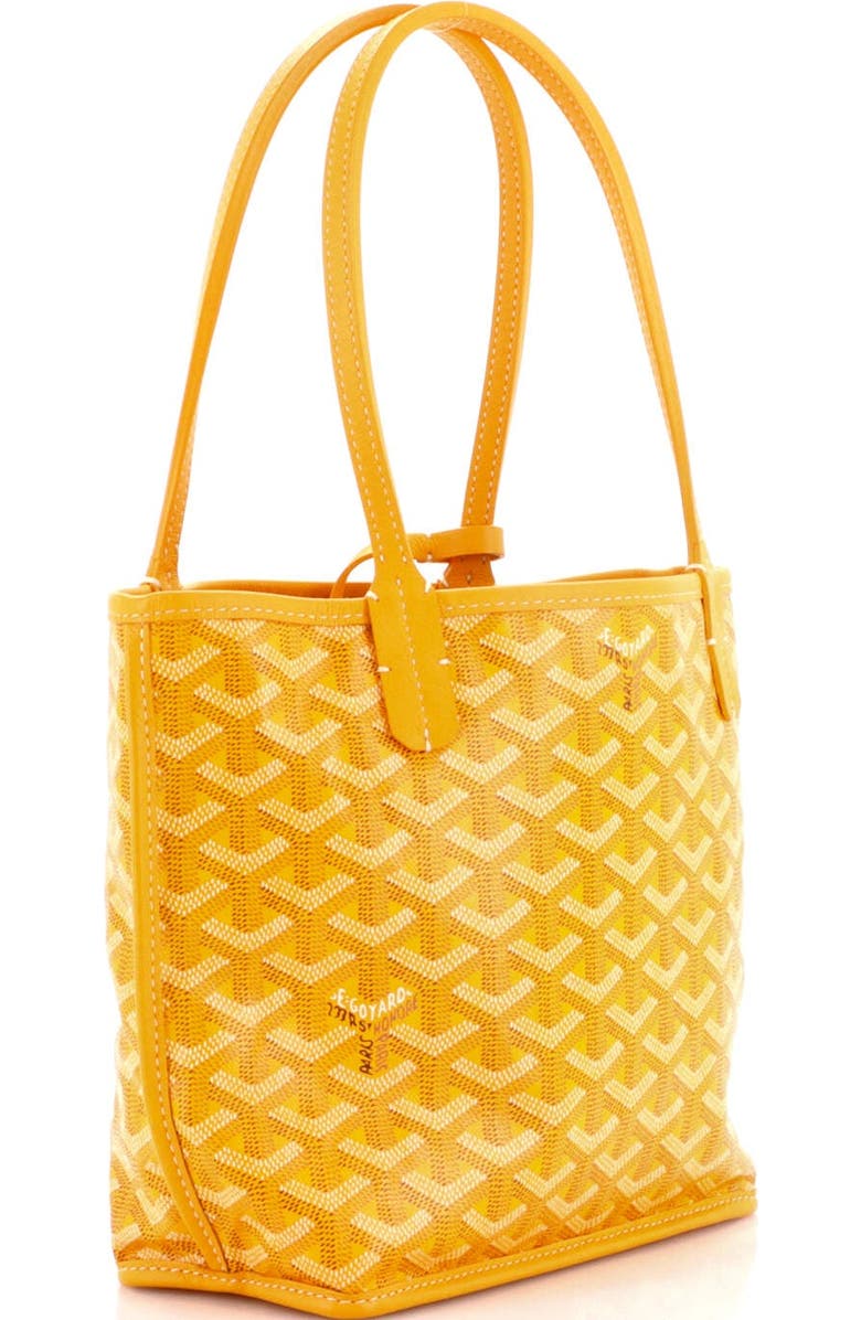 Pre-Owned Goyard Anjou Reversible Tote Coated Canvas Mini, Alternate, color,
