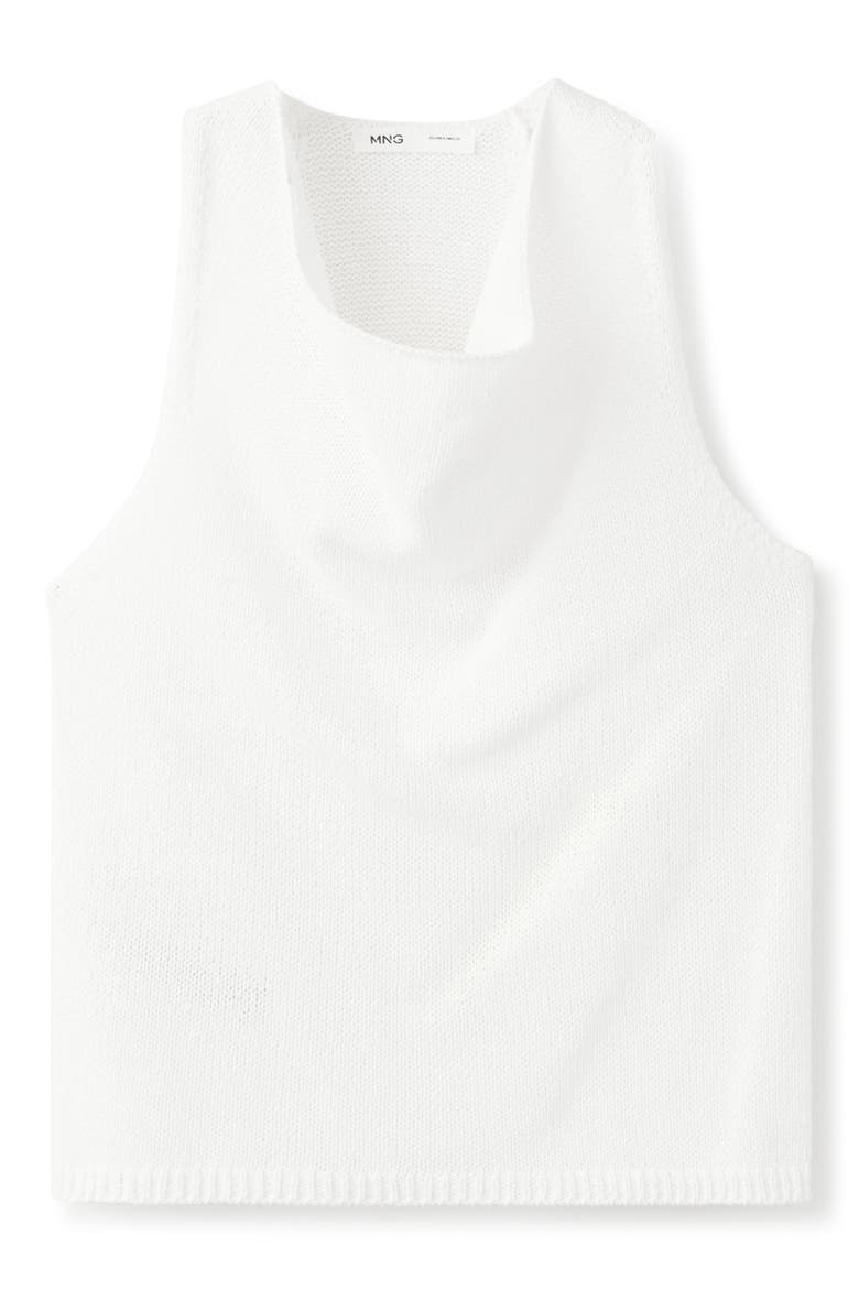 Cotton Knitted Strap Top, Alternate, color, OFF WHITE