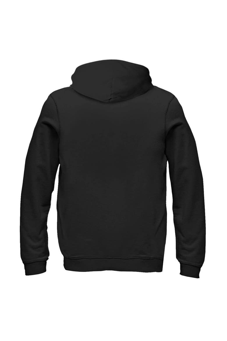 Boy's Pokemon Halloween Pikachu Candy Bag  Pull Over Hoodie, Alternate, color, Black