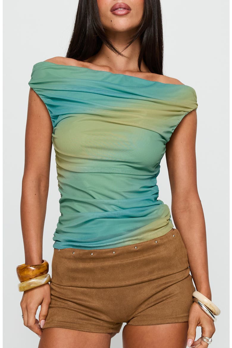 Best Days Ruched Top, Main, color, MULTI