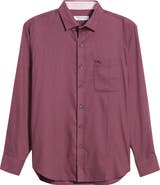 Tommy Bahama Sarasota Stretch Ventura Coast Solid White IslandZone® Button-Up Shirt