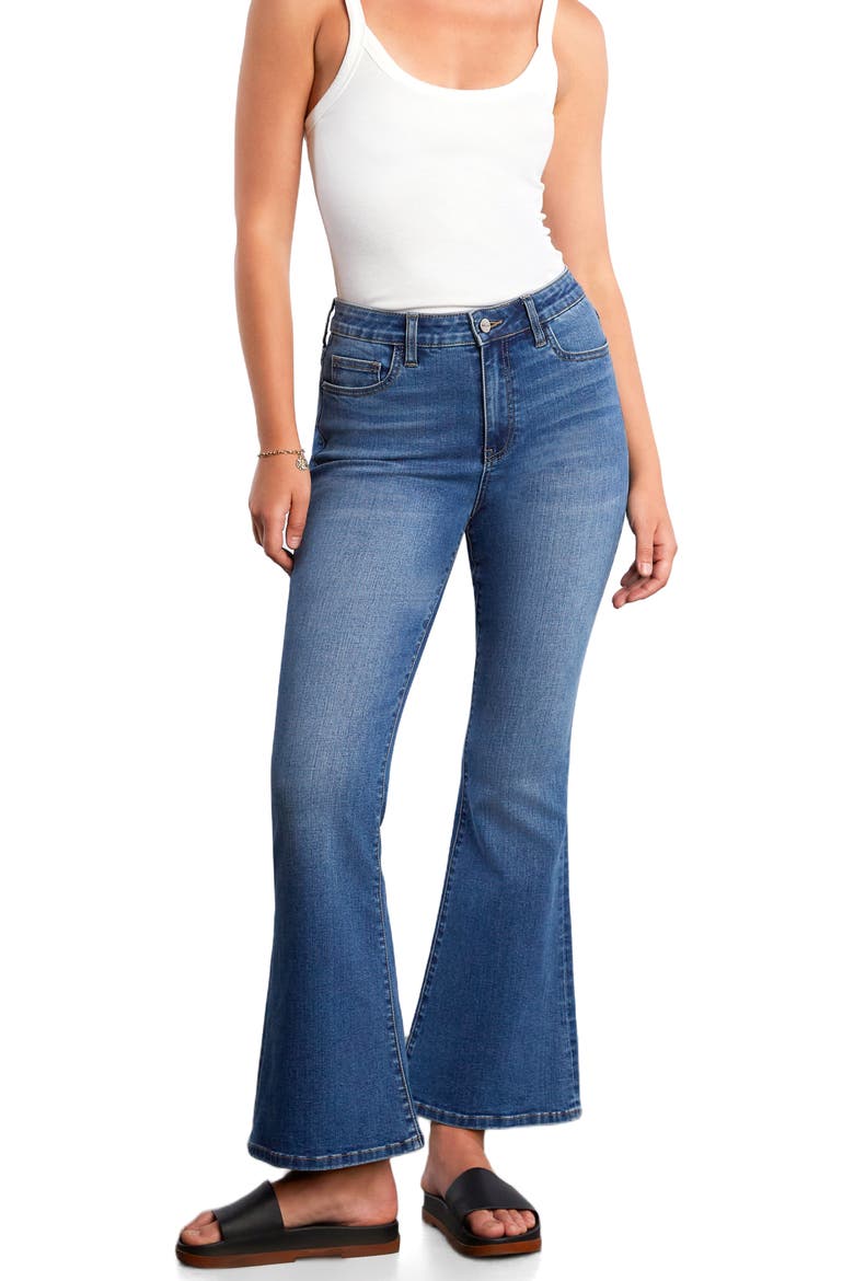 Perfect Flare Jeans, Alternate, color, CONCERT BLUE