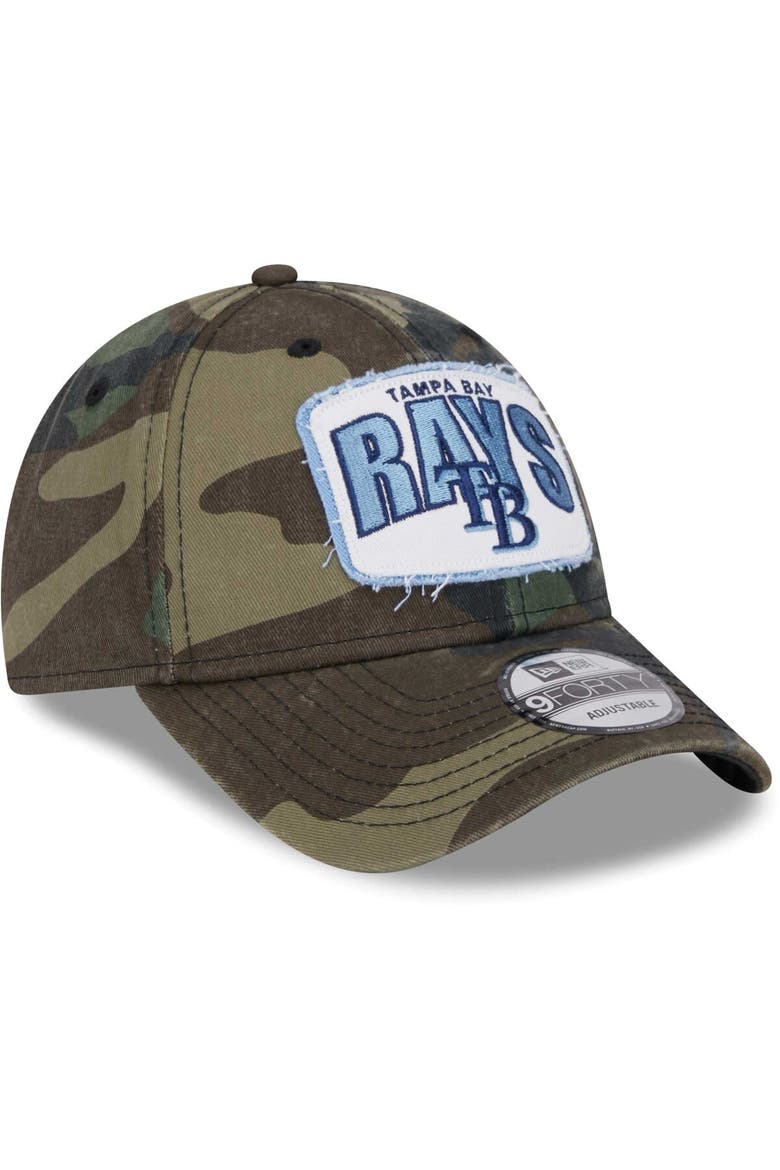 Men's New Era Camo Tampa Bay Rays Gameday 9FORTY Adjustable Hat, Alternate, color, Camo