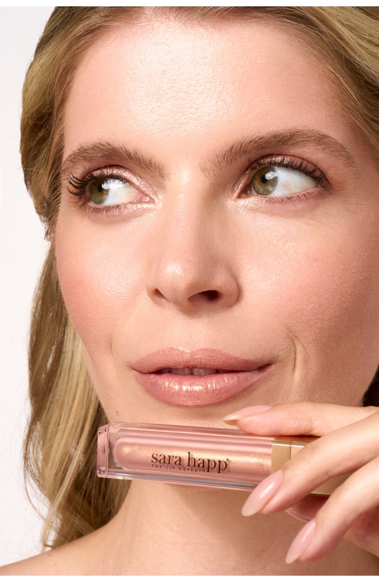 sara happ<sup>®</sup> Luxe Gloss, Alternate, color, Rose Gold Slip