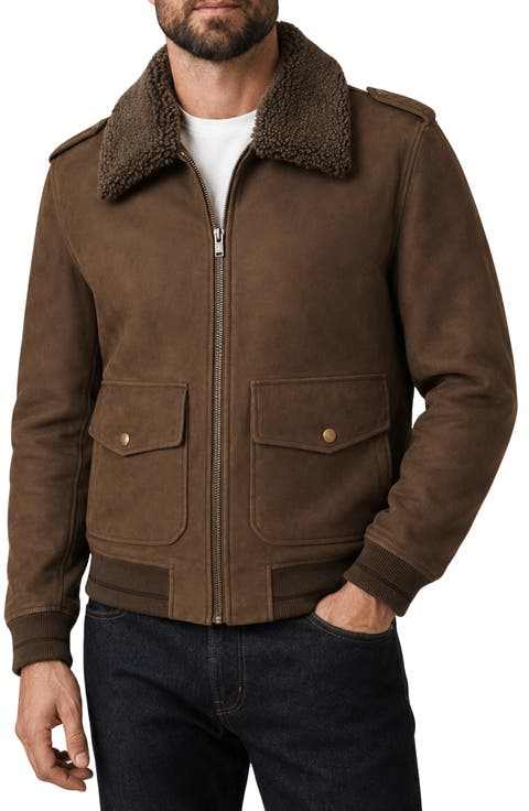 Flight Style Leather Jacket