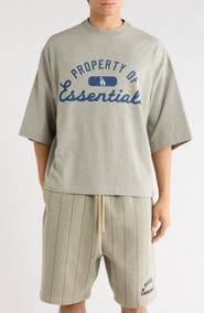 Fear of God Essentials x MLB Dodgers Cotton Graphic T-Shirt