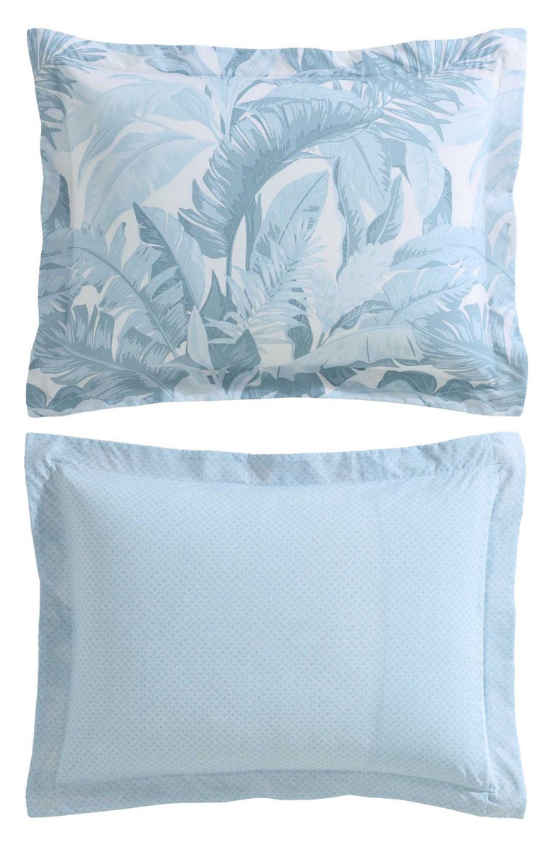 Tommy Bahama Palm Serenity Reversible Comforter & Sham Set, Alternate, color, Blue