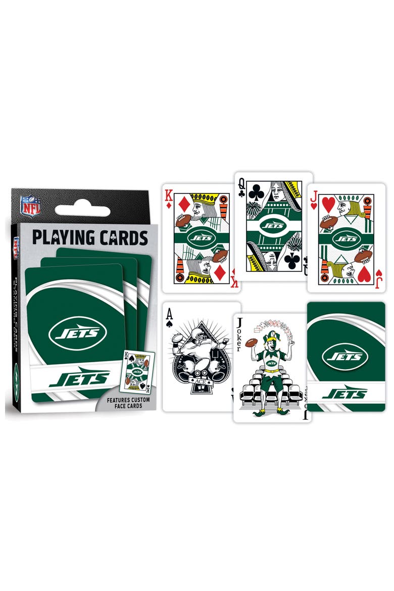 New York Jets Playing Cards, Alternate, color, Multicolor