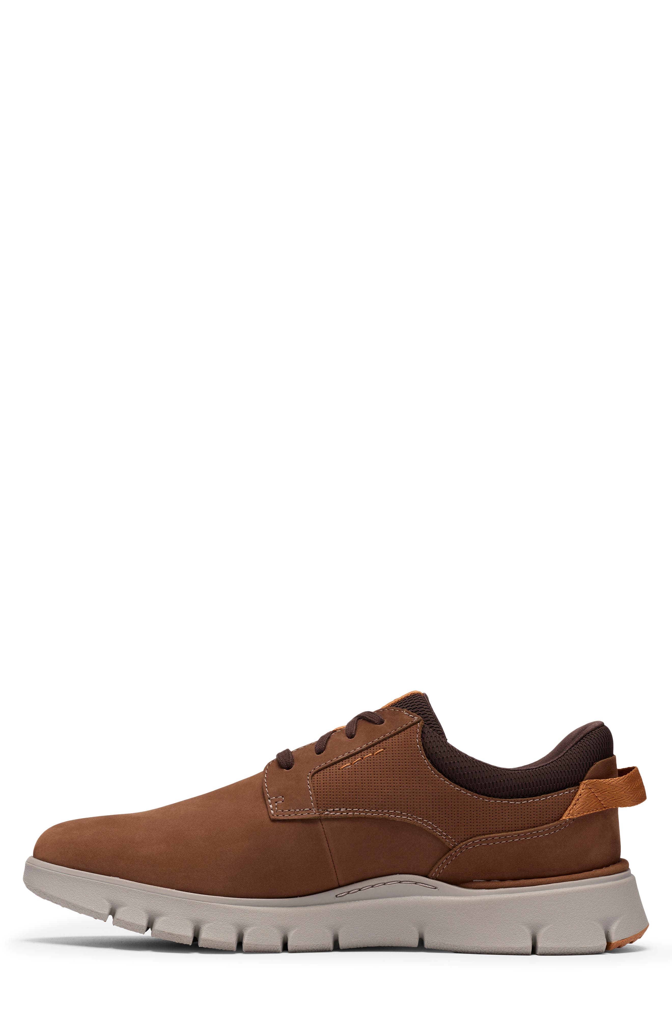 Step 365 Plain Toe Leather Sneaker, Alternate, color, COLA NUBUCK