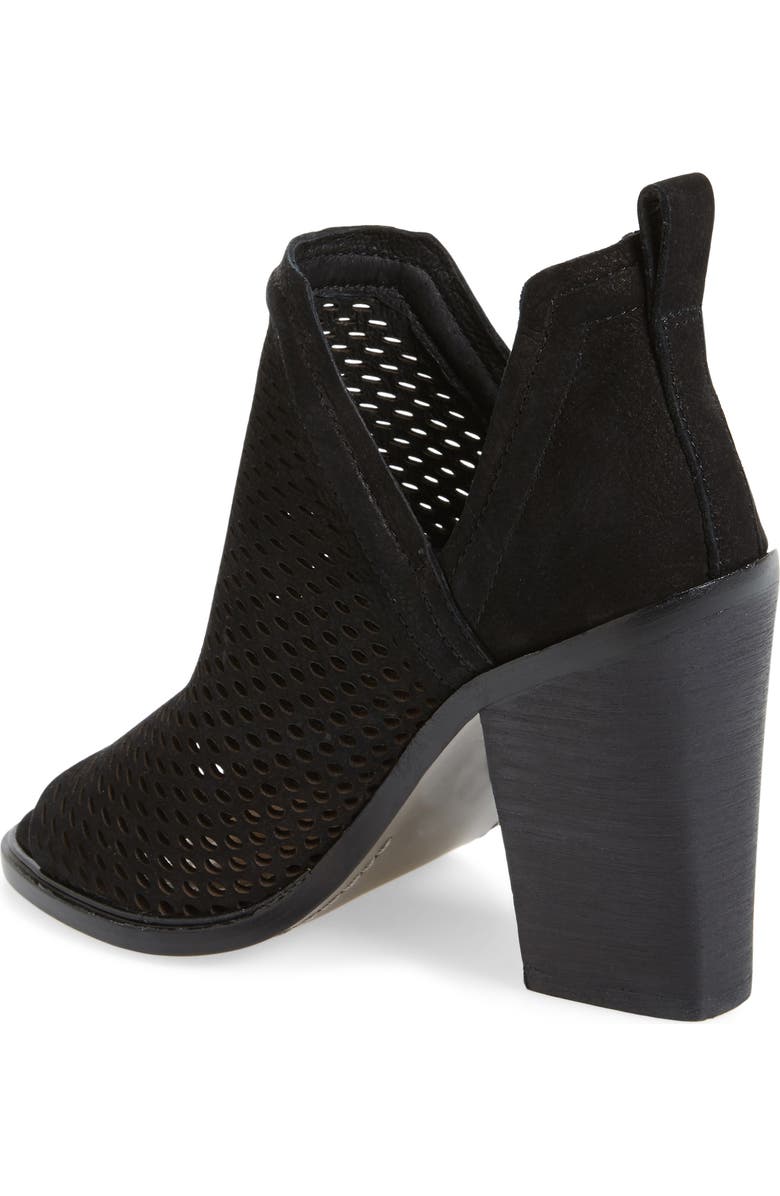 Vince Camuto Kensa Peep Toe Bootie, Alternate, color,