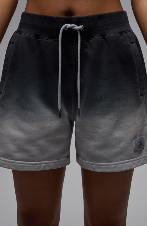 JORDAN JORDAN FLIGHT FLEECE DIP DYE SWEAT SHORTS 
