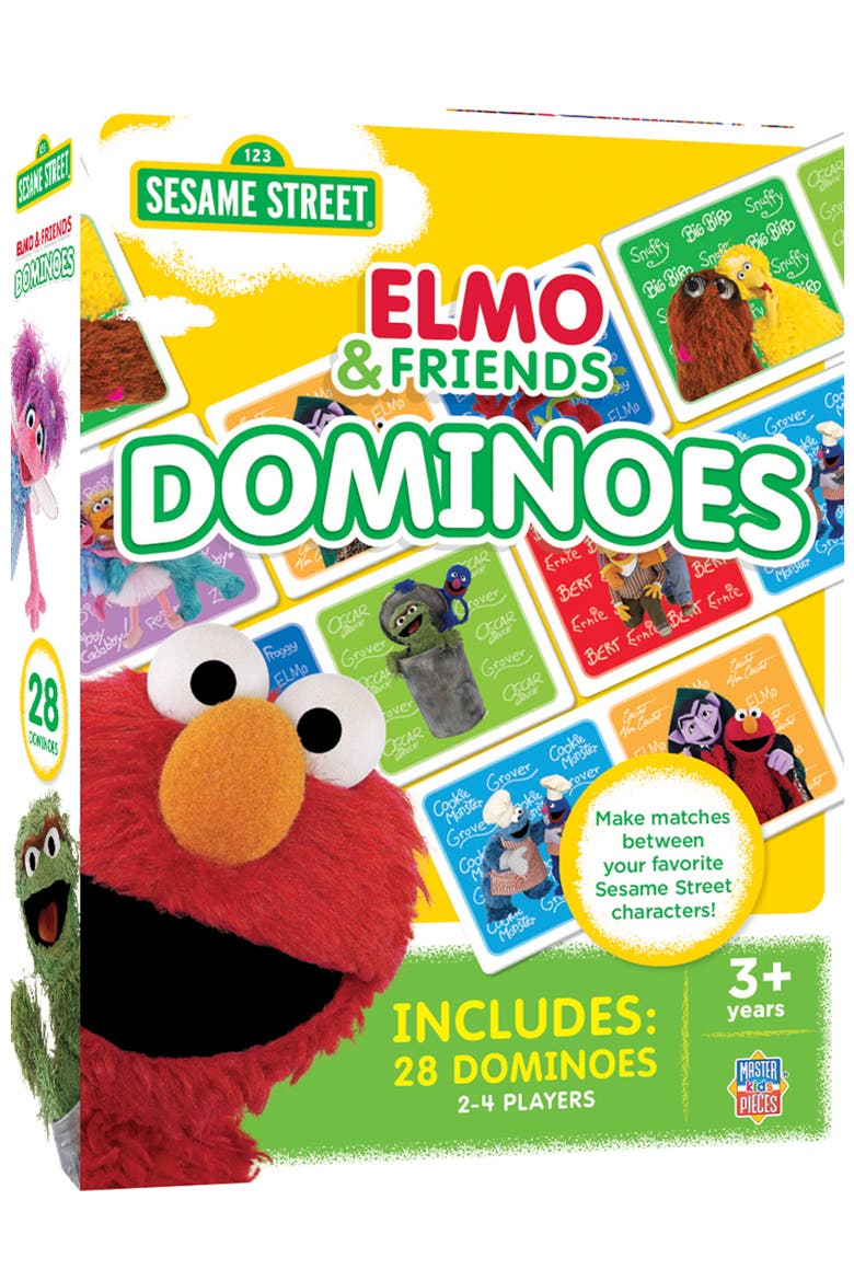 Elmo & Friends Picture Dominoes, Main, color, Multicolor