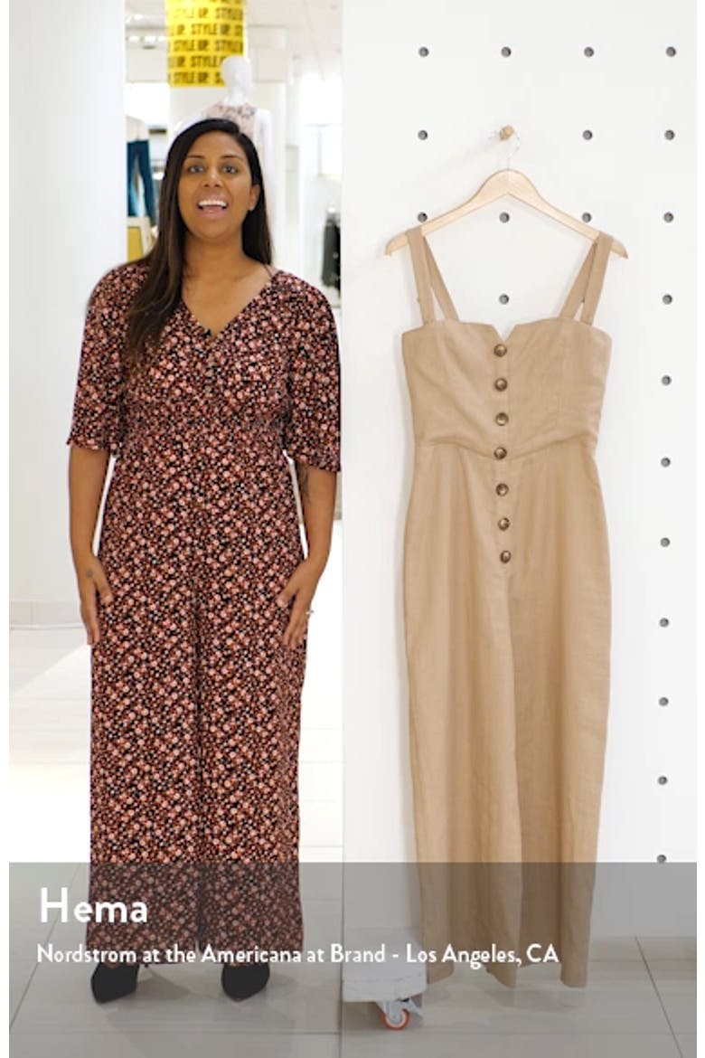 Kass Linen Jumpsuit video