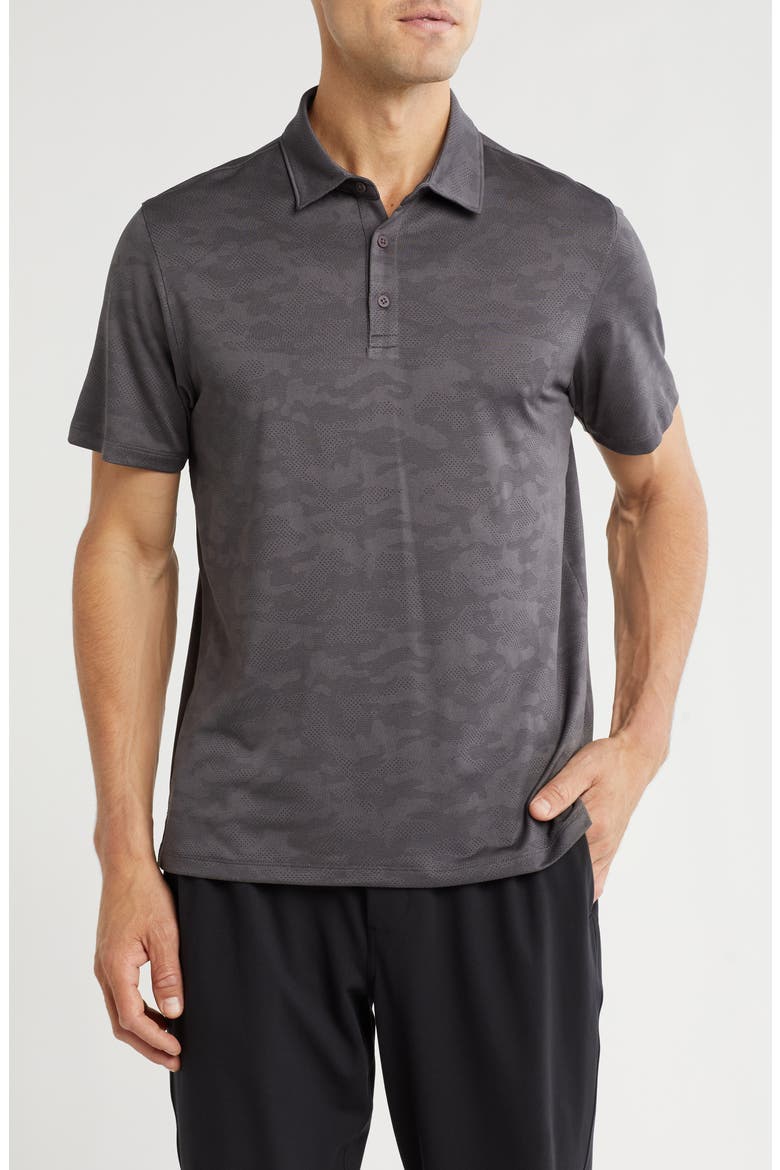Camo Polo, Main, color, GREY FORGED