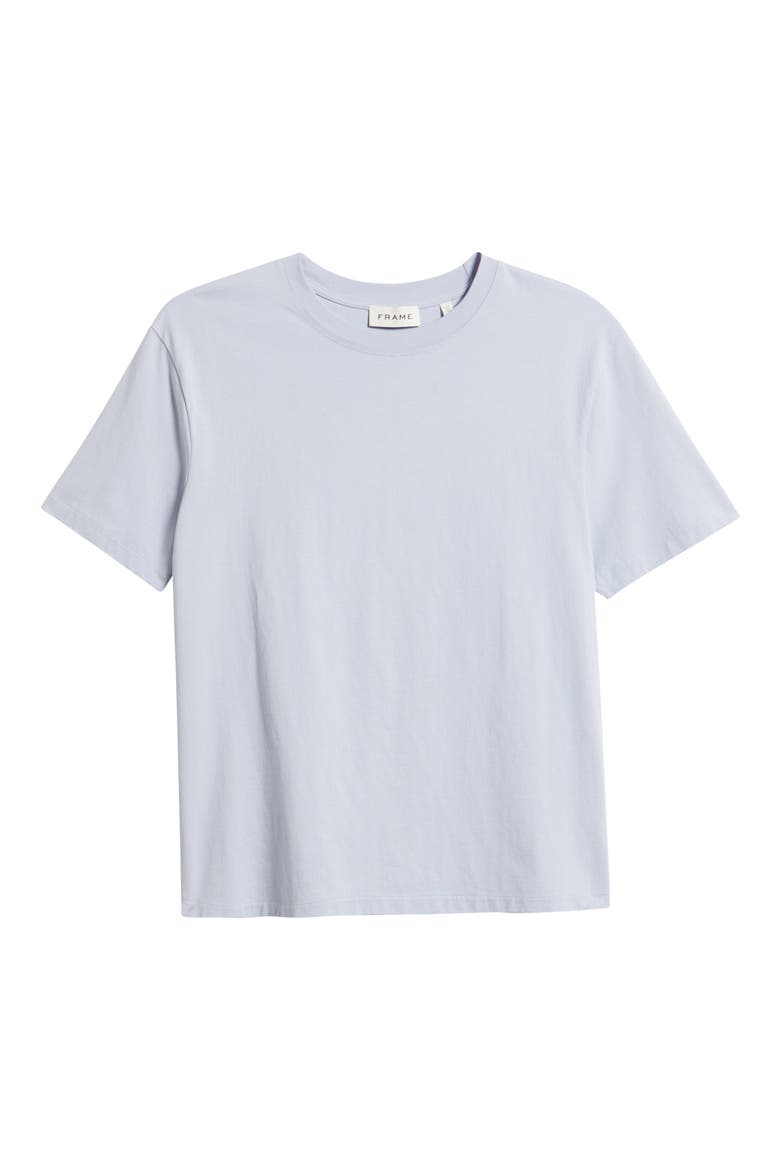 Logo Cotton T-Shirt, Alternate, color, BABY BLUE