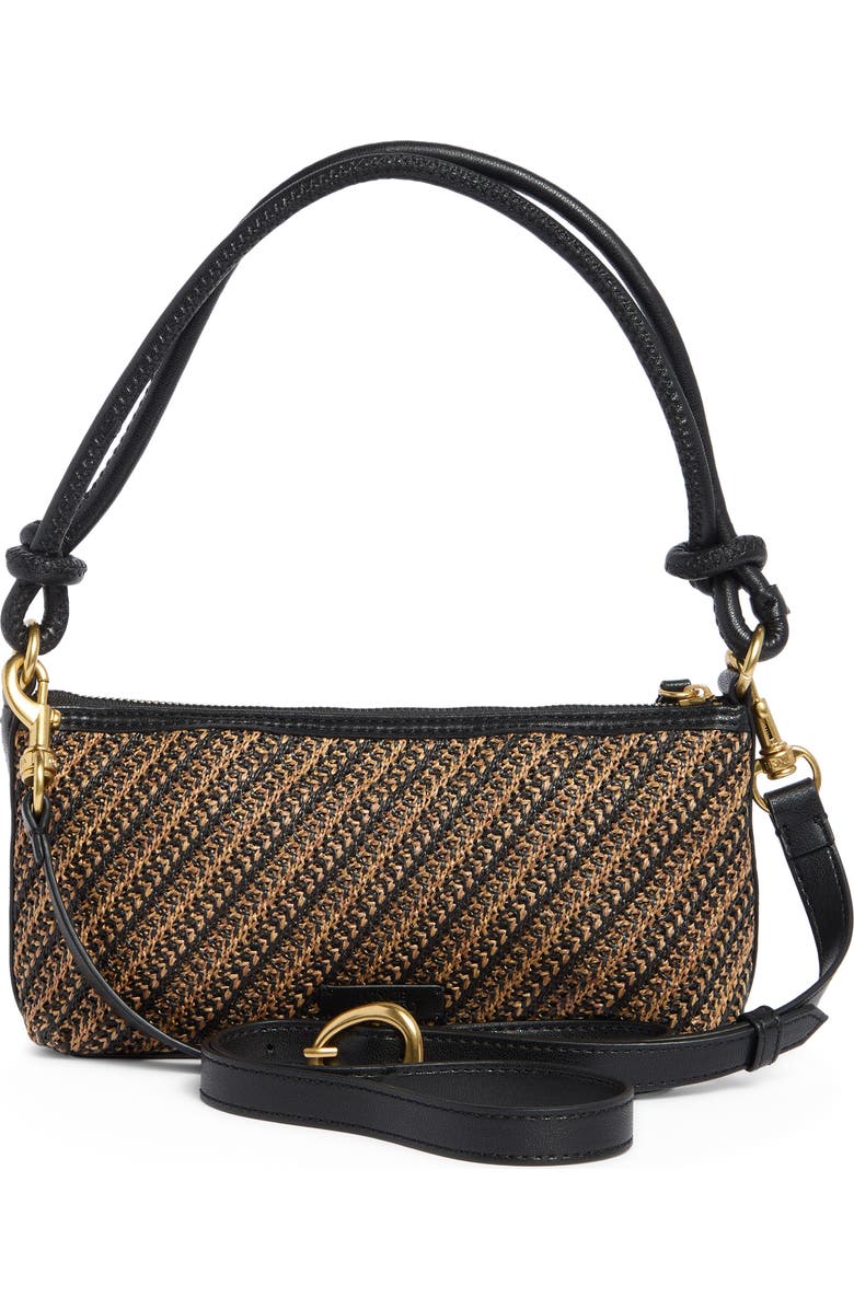 Vince Camuto Paula Shoulder Bag, Alternate, color, Black Natural