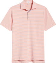 Peter Millar Dunnes Stripe Performance Jersey Polo