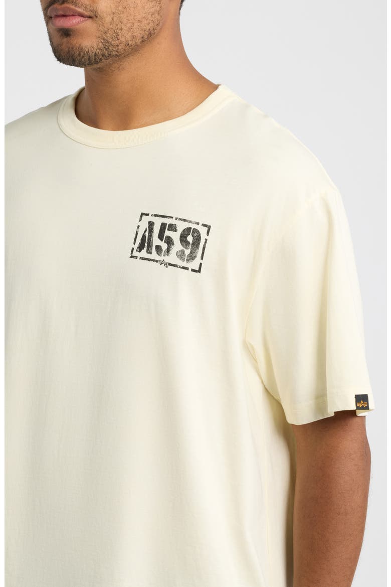 Essential Graphic Cotton T-Shirt, Alternate, color, EGGNOG