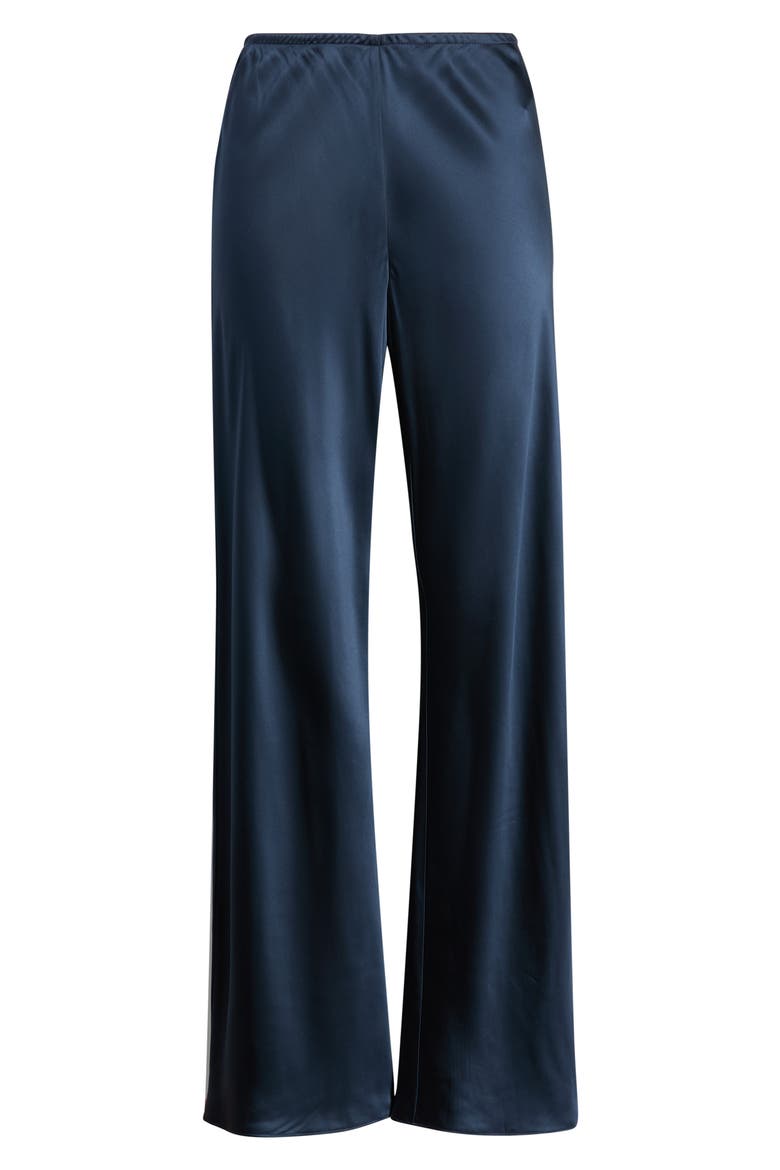 Beverly High Waist Straight Leg Pants, Alternate, color, NAVY