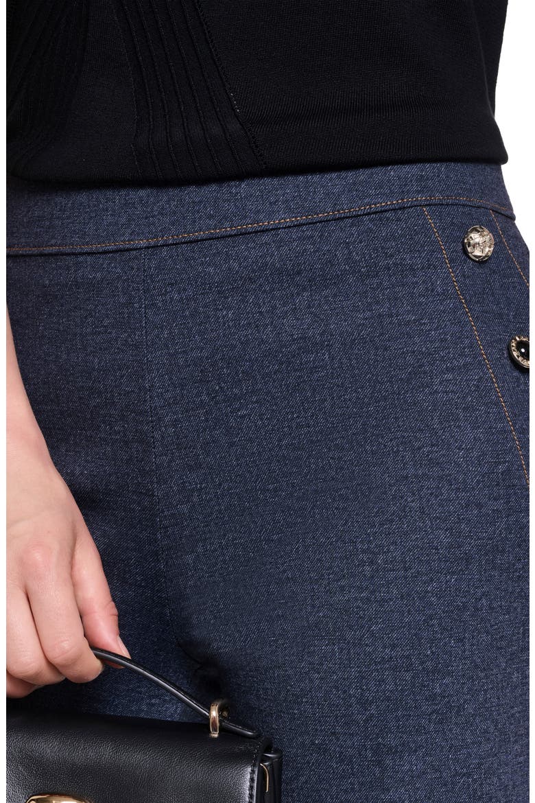 Pull On Sailor Wide Leg Pants, Alternate, color, NAVY