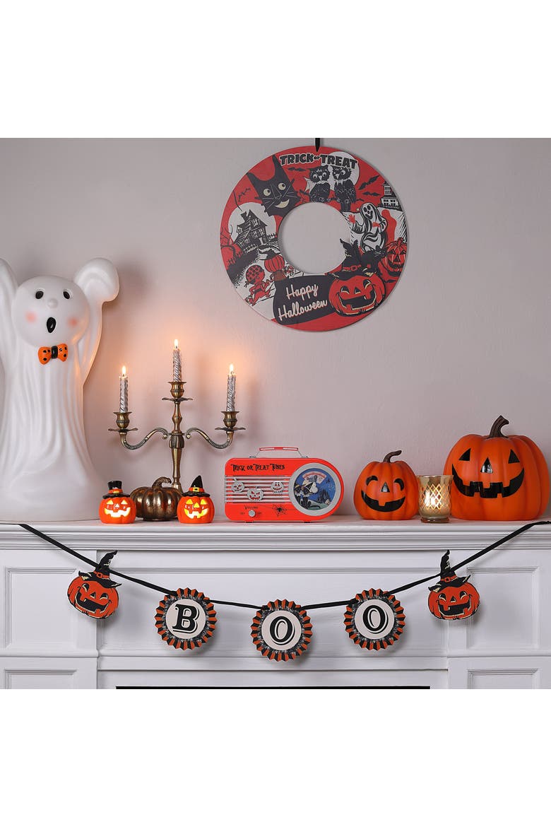 10 in. Trick or Treat Orange Radio, Alternate, color, Orange