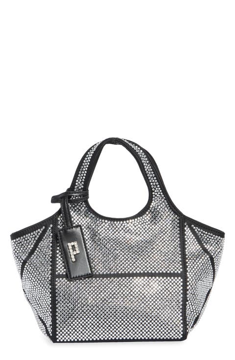 Eliana Crystal Mini Tote Bag