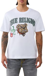 True Religion Bulldog Graphic T-Shirt