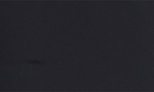 Conner Ives Faux Mink Trim Stretch Knit Top In Black