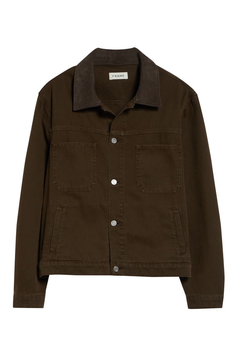 Canvas Utility Jacket, Main, color, VINTAGE MOCHA