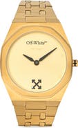 Off-White ON TIME Japanese Quartz Bracelet Watch, 39mm