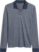 Theory Goris Activate Long Sleeve Polo