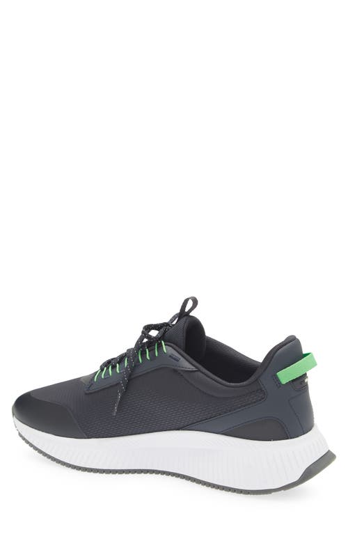 Hugo Boss Boss Evo Runn Sneaker In Black