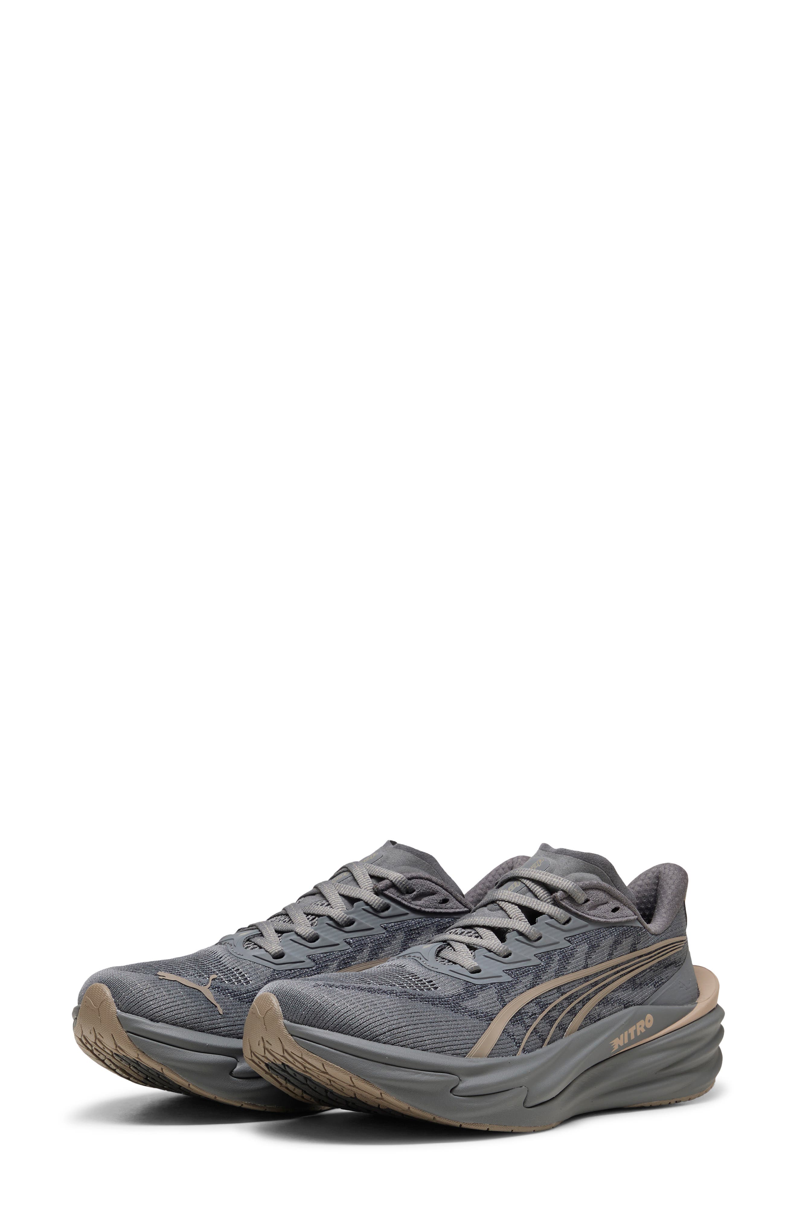 PUMA Deviate Nitro 4 Running Shoe, Main, color, Slate Sky/ Moody Gray
