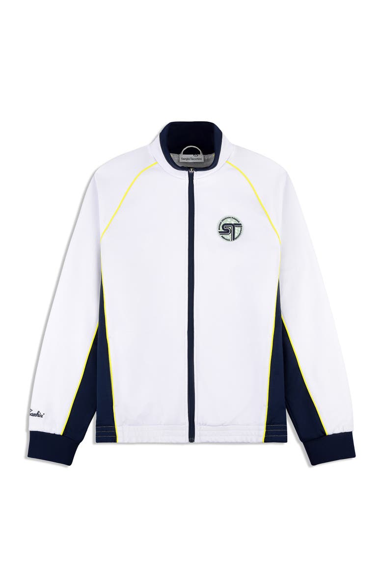 Sergio Tacchini Corsa Track Jacket, Alternate, color, Brilliant White