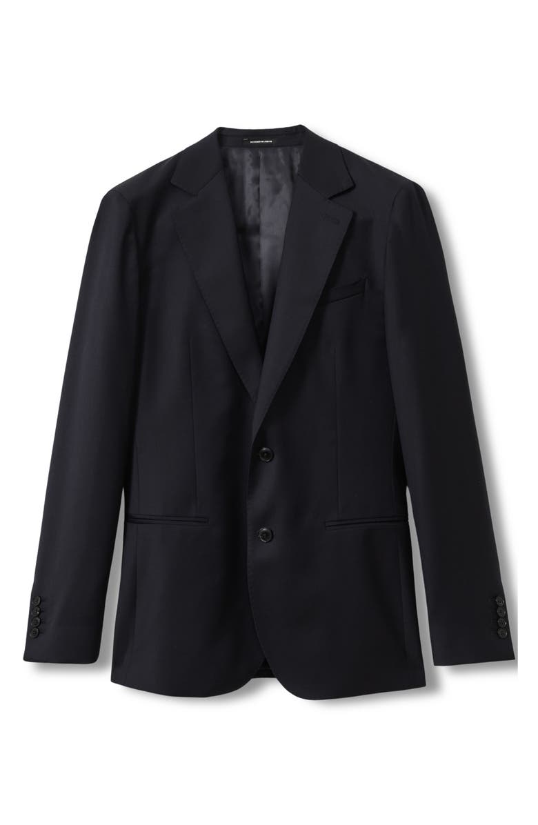 Reiss Aspire Navy Wool Suit Jacket, Alternate, color, 