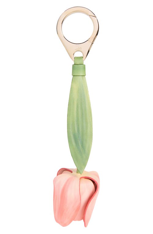 Christian Louboutin Tulip Leather Bag Charm in M023 Multi/gold at Nordstrom