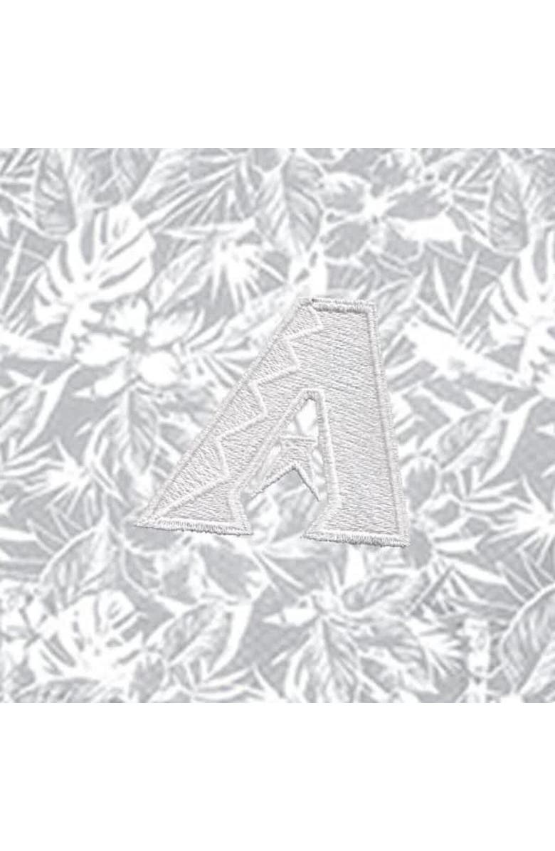 ANTIGUA Men's Antigua Gray Arizona Diamondbacks Resort Button-Up Shirt, Alternate, color, Gray