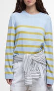 Barbour Bronya Stripe Cotton Blend Sweater