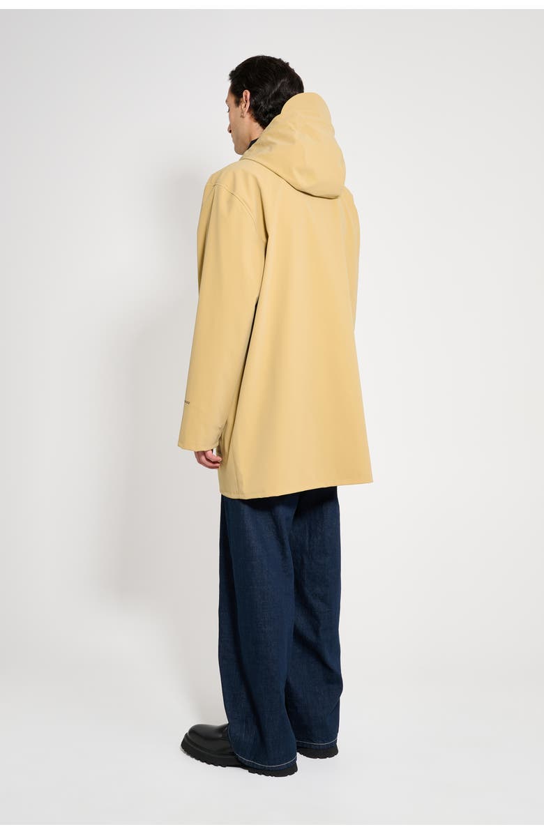 Stutterheim Stockholm Patch Raincoat, Alternate, color, Sand