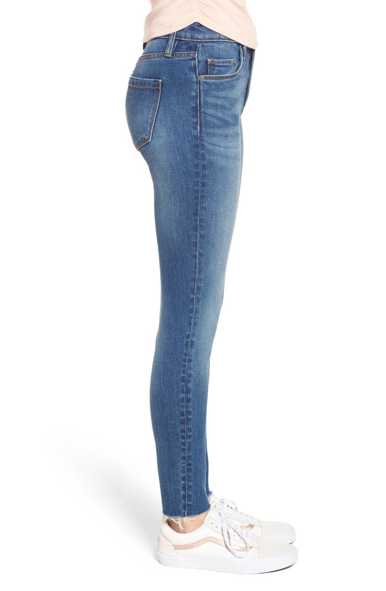 BLANKNYC The Great Jones Raw Hem Skinny Jeans, Alternate, color, 