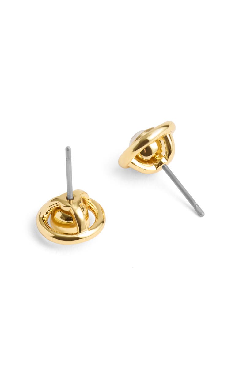 COACH Crystal Halo Jacket Earrings, Alternate, color,