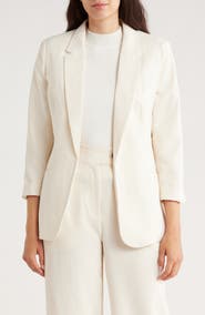 T Tahari Open Boyfriend Blazer