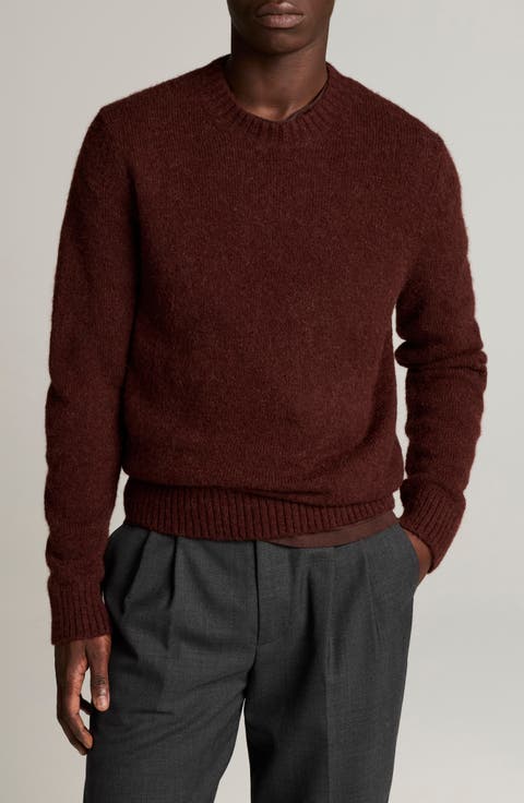 Mottled Marl Crewneck Sweater