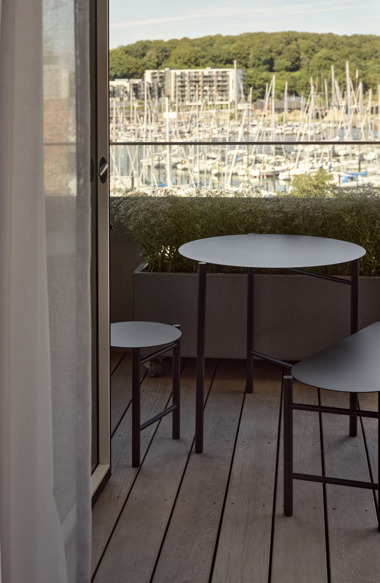 Zone Denmark Disc Portable Table, Alternate, color, Black