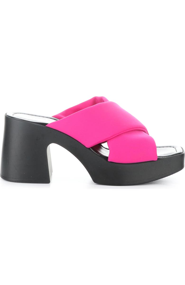 Bos. & Co. Vera Platform Sandal, Alternate, color, Fuchsia
