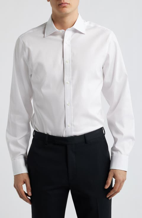Modern Fit Pima Cotton Dress Shirt