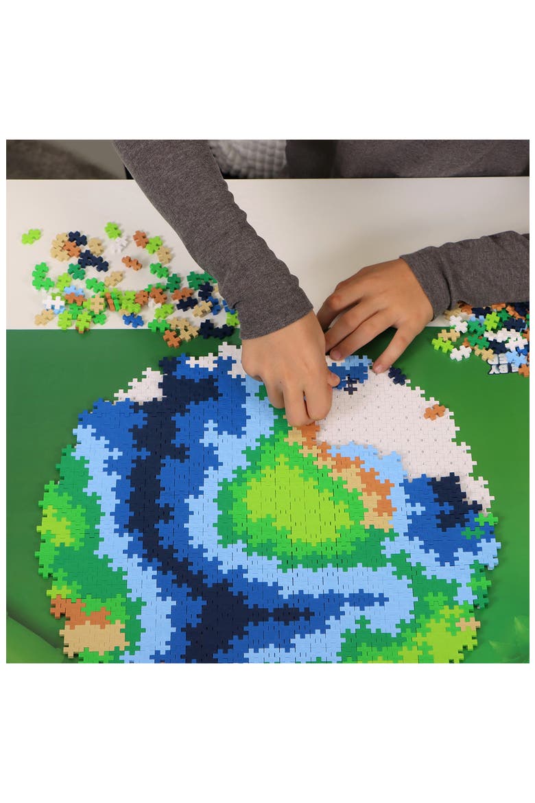 800-Piece Earth Puzzle by Number, Alternate, color, MULTI
