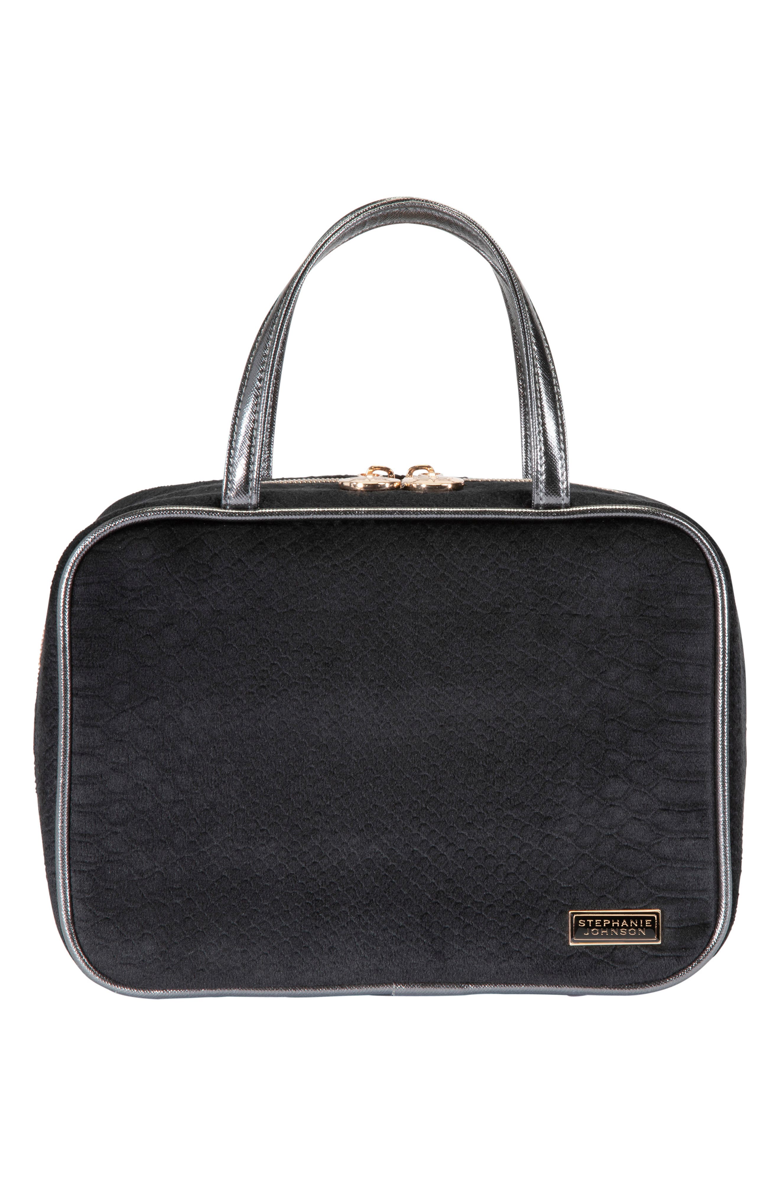 Noir Marais ML Traveler Cosmetics Case, Alternate, color, NO COLOR