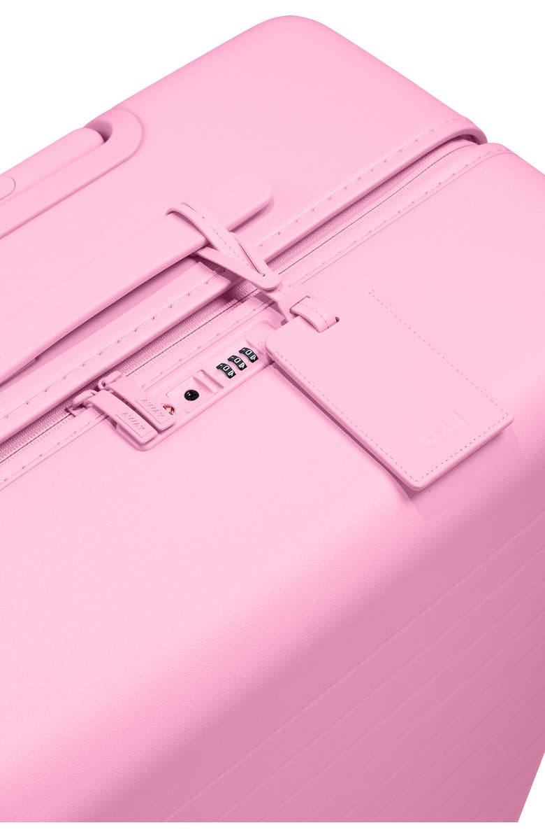Away The Medium Checked Suitcase, Alternate, color, Mochi Pink