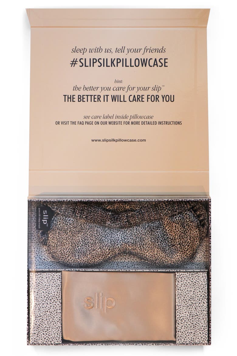 for beauty sleep Caramel & Leopard Collection (Nordstrom Exclusive), Main, color, CARAMEL/LEOPARD